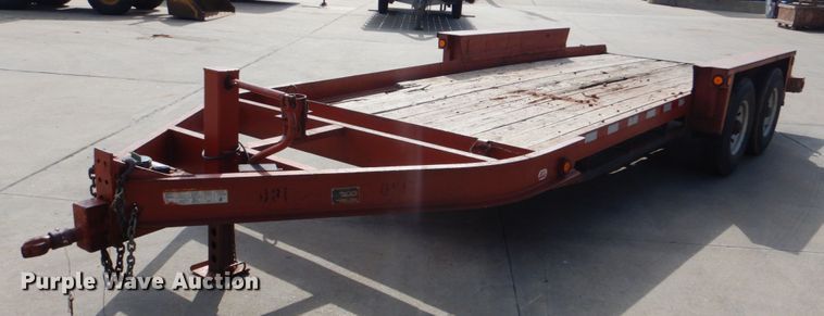 image for item FT9283 2007 Belshe WB12 utility trailer