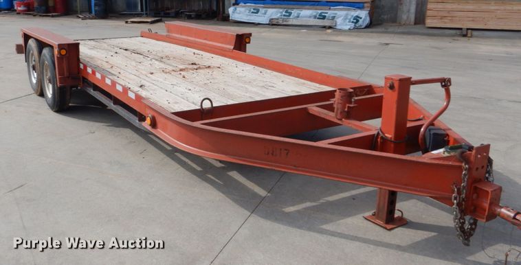 image for item FT9283 2007 Belshe WB12 utility trailer