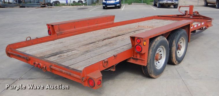 image for item FT9283 2007 Belshe WB12 utility trailer