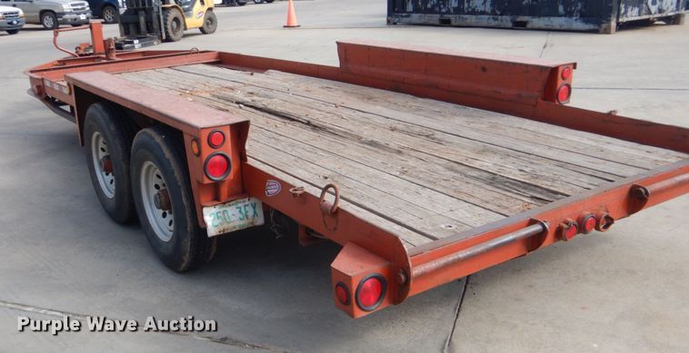 image for item FT9283 2007 Belshe WB12 utility trailer