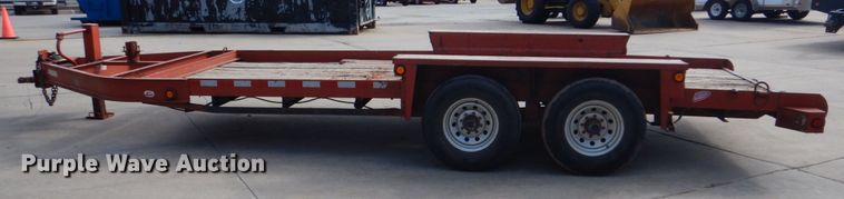 image for item FT9283 2007 Belshe WB12 utility trailer