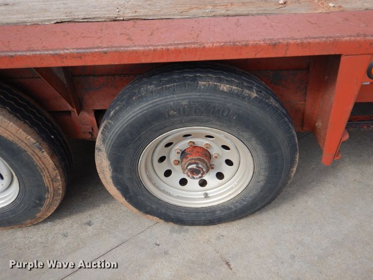 image for item FT9283 2007 Belshe WB12 utility trailer