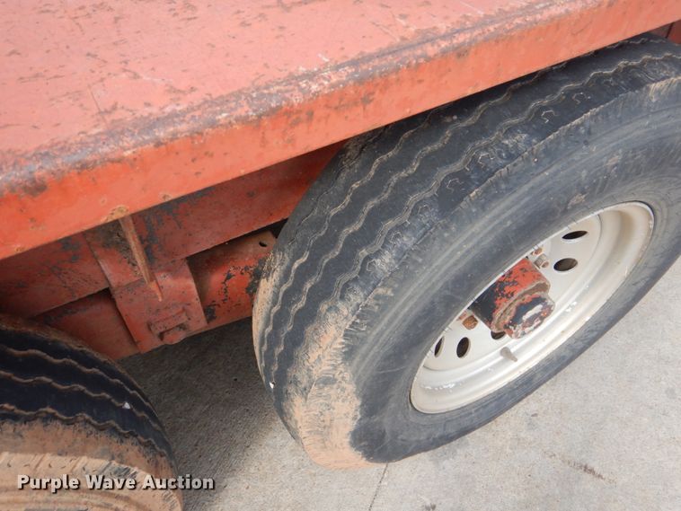 image for item FT9283 2007 Belshe WB12 utility trailer