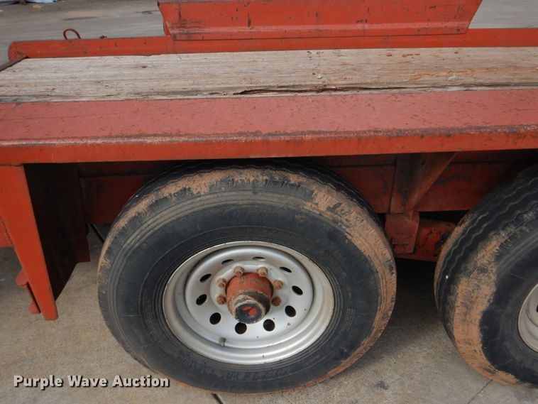 image for item FT9283 2007 Belshe WB12 utility trailer