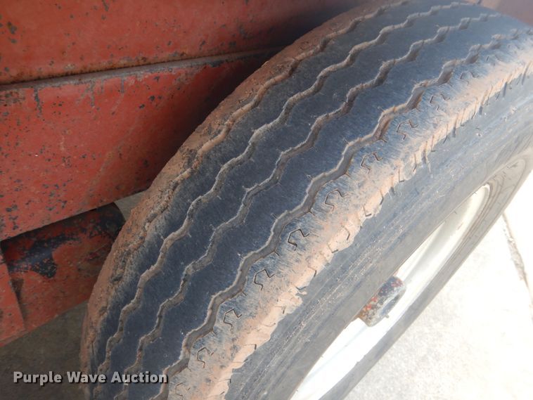 image for item FT9283 2007 Belshe WB12 utility trailer