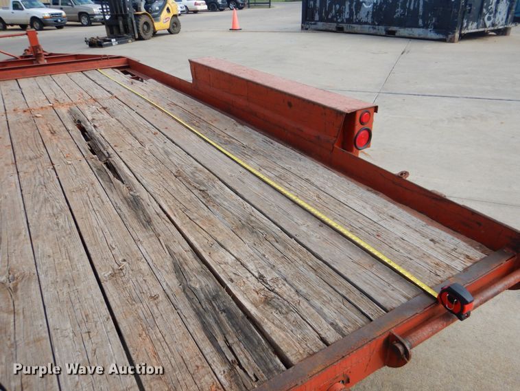 image for item FT9283 2007 Belshe WB12 utility trailer