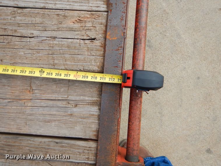 image for item FT9283 2007 Belshe WB12 utility trailer