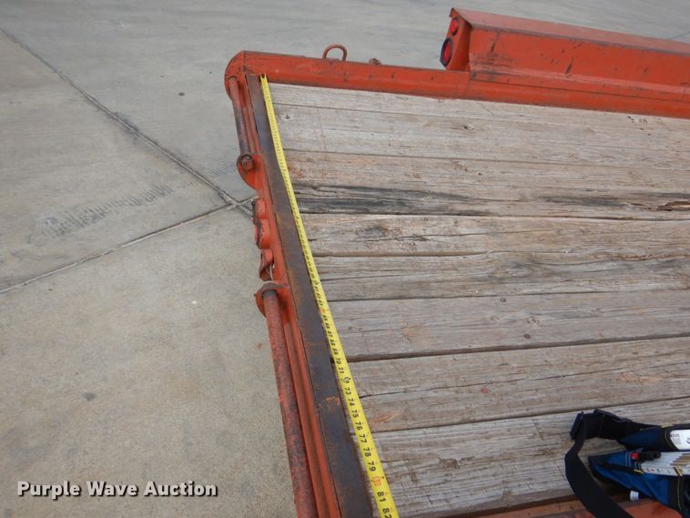 image for item FT9283 2007 Belshe WB12 utility trailer