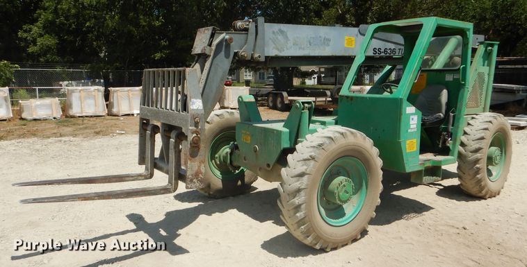 image for item FY9638 1999 Terex SS-636 Square Shooter telehandler