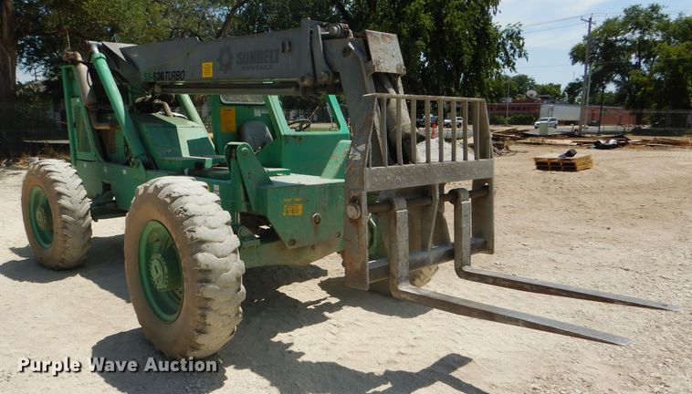 image for item FY9638 1999 Terex SS-636 Square Shooter telehandler