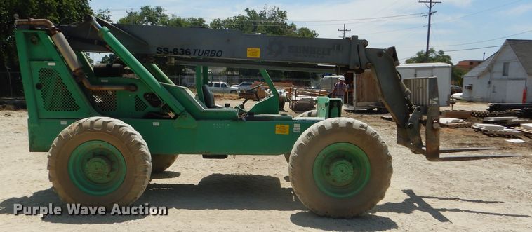 image for item FY9638 1999 Terex SS-636 Square Shooter telehandler