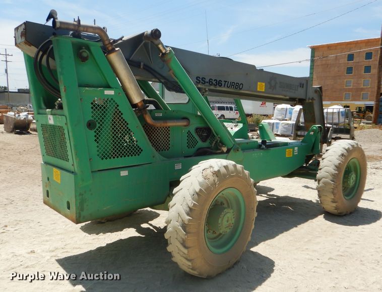 image for item FY9638 1999 Terex SS-636 Square Shooter telehandler