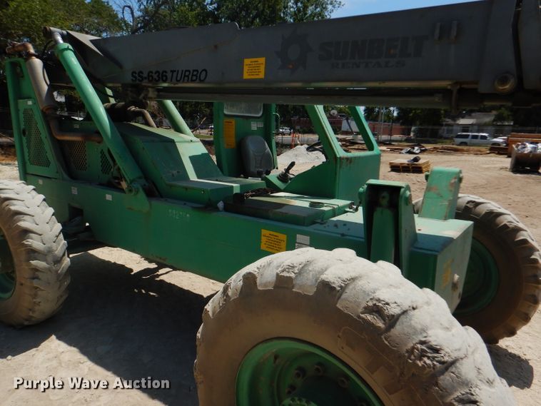 image for item FY9638 1999 Terex SS-636 Square Shooter telehandler