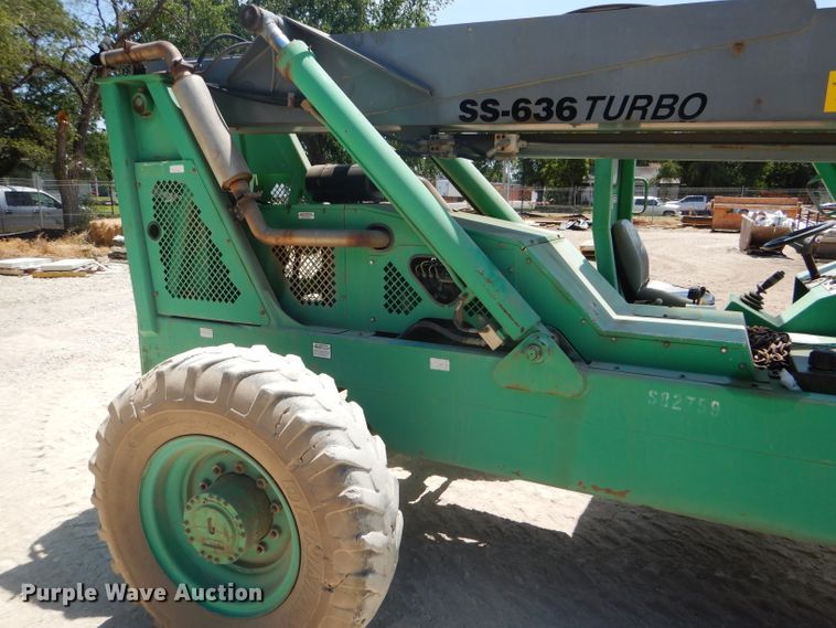 image for item FY9638 1999 Terex SS-636 Square Shooter telehandler