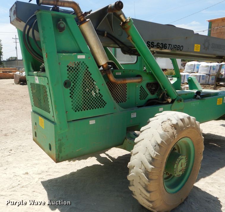 image for item FY9638 1999 Terex SS-636 Square Shooter telehandler
