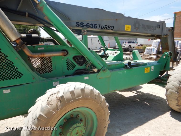 image for item FY9638 1999 Terex SS-636 Square Shooter telehandler