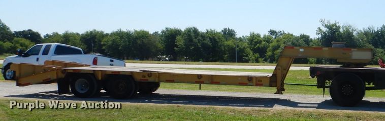 image for item G1868 1989 Belshe equipment trailer