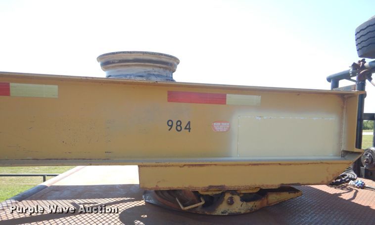image for item G1868 1989 Belshe equipment trailer