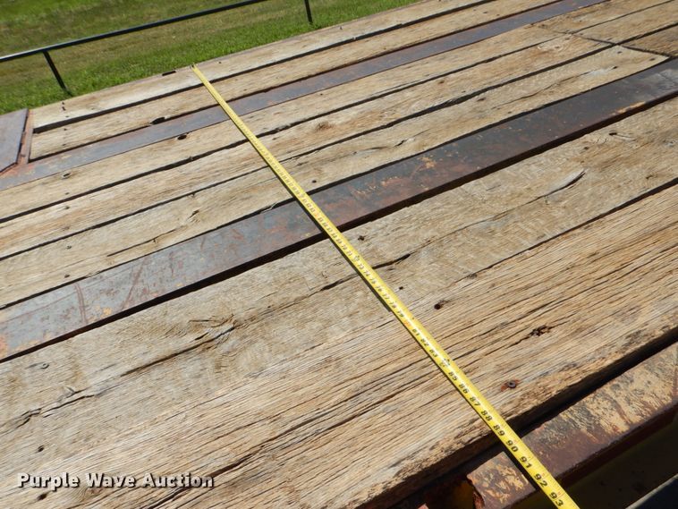 image for item G1868 1989 Belshe equipment trailer