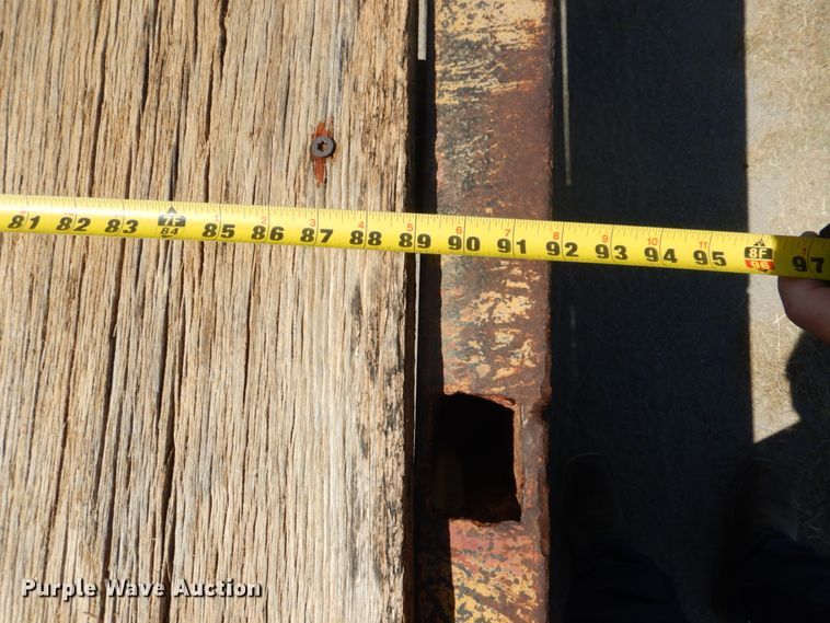 image for item G1868 1989 Belshe equipment trailer