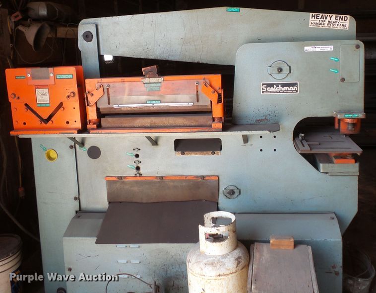 image for item FM9470 Scotchman 9012-24M punch press/metal shear