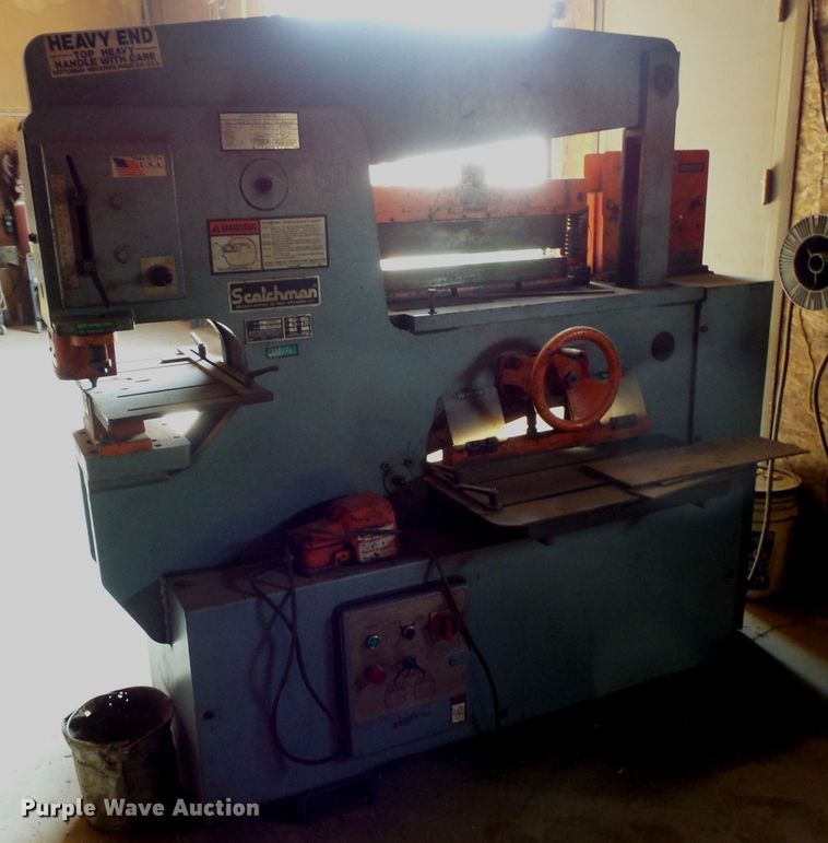 image for item FM9470 Scotchman 9012-24M punch press/metal shear