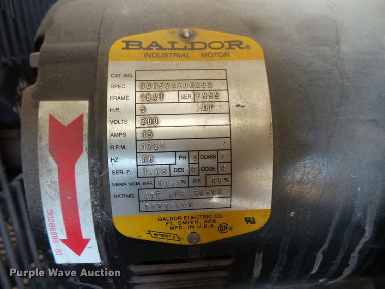 image for item FM9572 Ingersoll Rand T30 air compressor