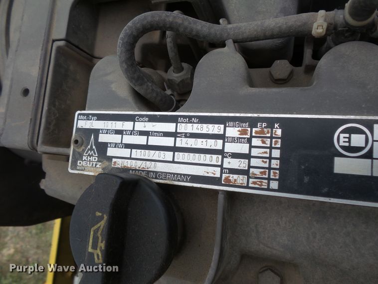 image for item FM9612 1997 Bomag BW120AD-3 double drum vibratory roller