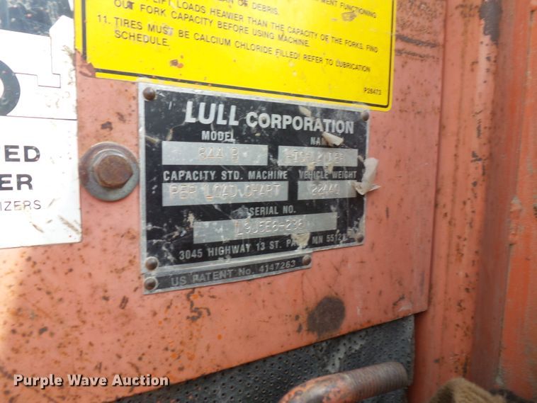 image for item FM9627 Lull 844B telehandler