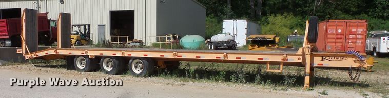 image for item FM9628 2008 Kaufman equipment trailer