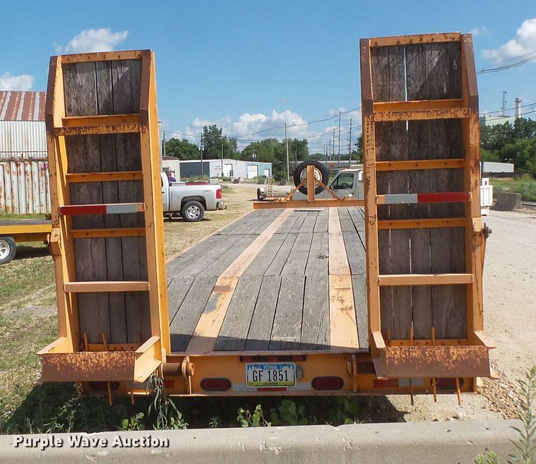 image for item FM9628 2008 Kaufman equipment trailer