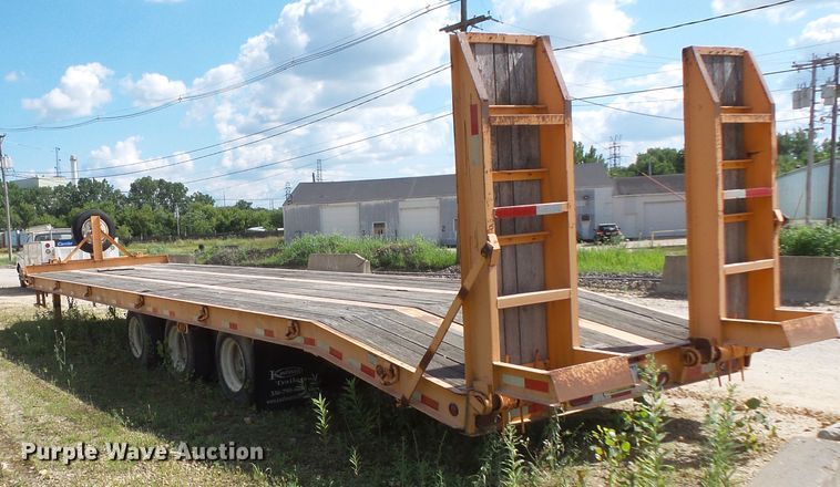 image for item FM9628 2008 Kaufman equipment trailer