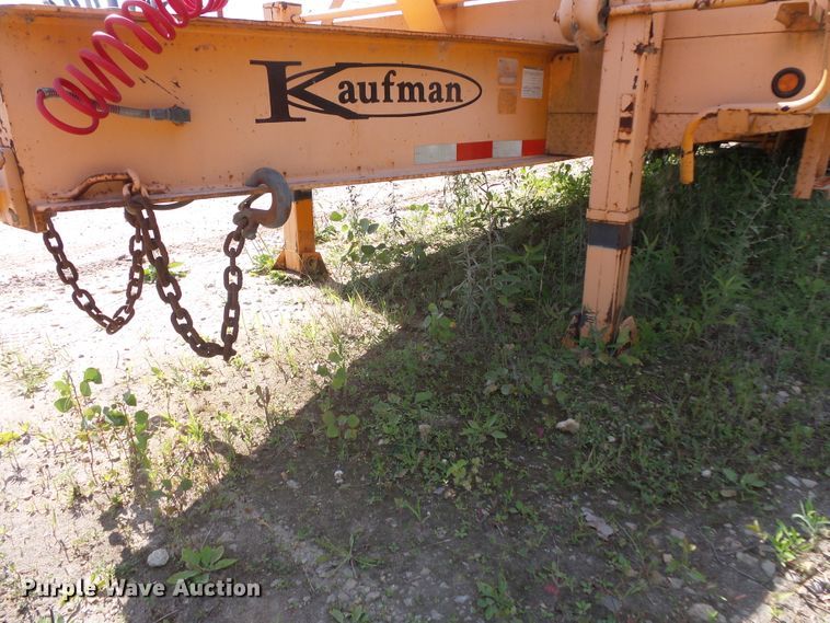 image for item FM9628 2008 Kaufman equipment trailer
