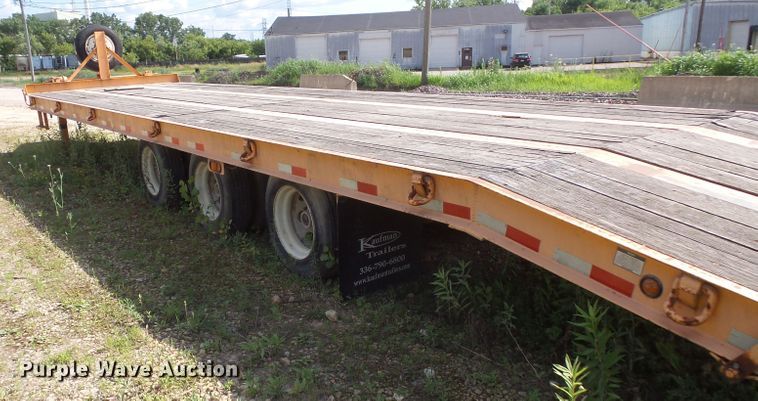 image for item FM9628 2008 Kaufman equipment trailer
