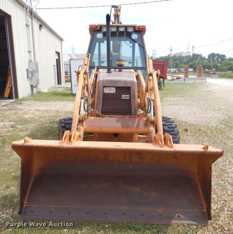 image for item FT9317 1989 Case 580 Super K backhoe