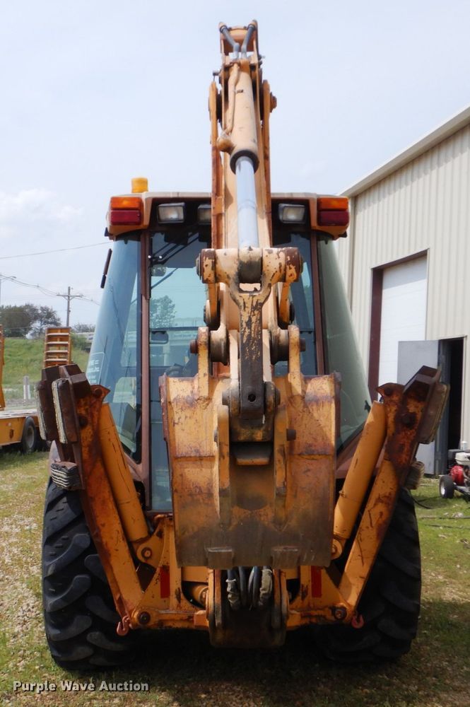 image for item FT9317 1989 Case 580 Super K backhoe