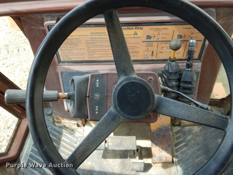 image for item FT9317 1989 Case 580 Super K backhoe