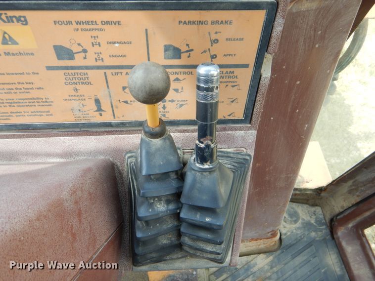 image for item FT9317 1989 Case 580 Super K backhoe