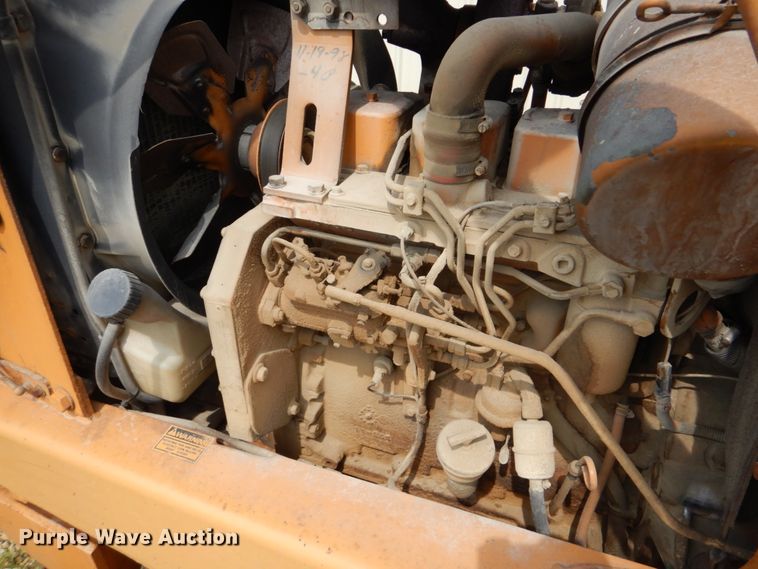 image for item FT9317 1989 Case 580 Super K backhoe