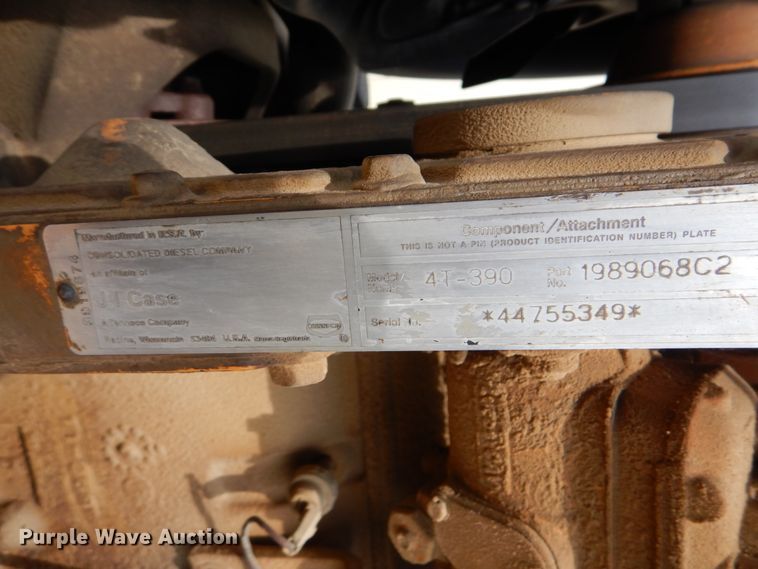 image for item FT9317 1989 Case 580 Super K backhoe