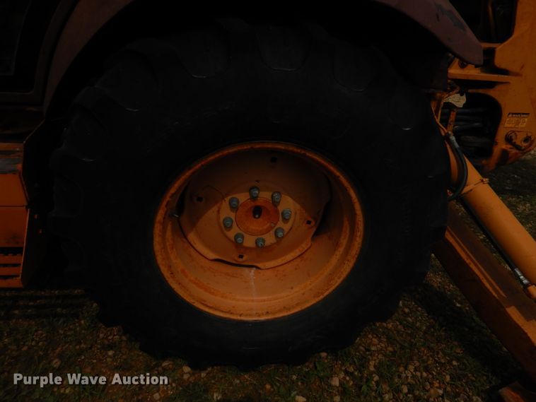 image for item FT9317 1989 Case 580 Super K backhoe