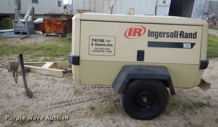 image for item FT9320 1997 Ingersoll Rand P185WJD air compressor