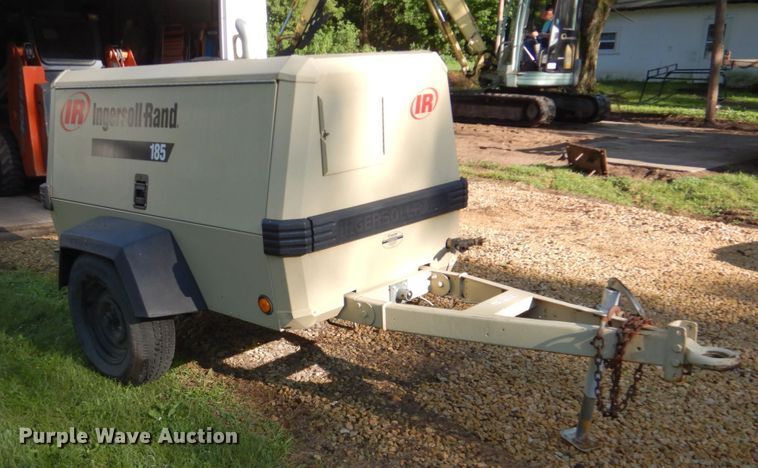 image for item FT9325 Ingersoll Rand 185 air compressor