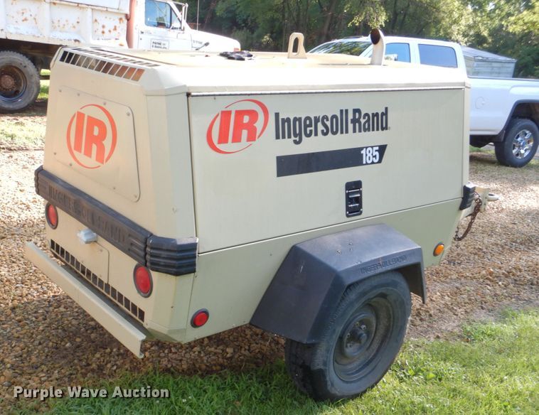 image for item FT9325 Ingersoll Rand 185 air compressor