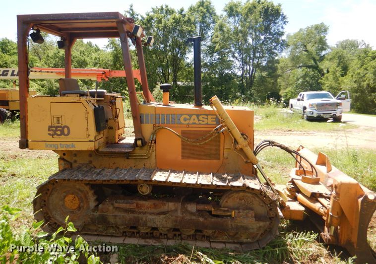 image for item FT9336 1991 Case 550 dozer