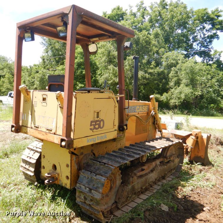 image for item FT9336 1991 Case 550 dozer