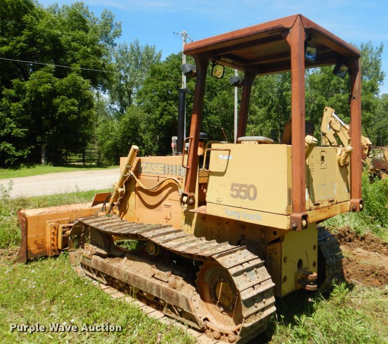 image for item FT9336 1991 Case 550 dozer