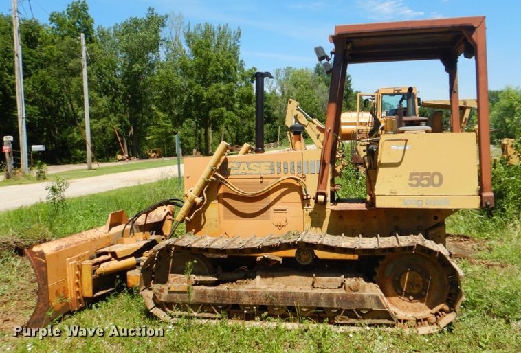 image for item FT9336 1991 Case 550 dozer