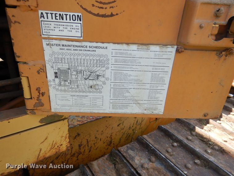 image for item FT9336 1991 Case 550 dozer