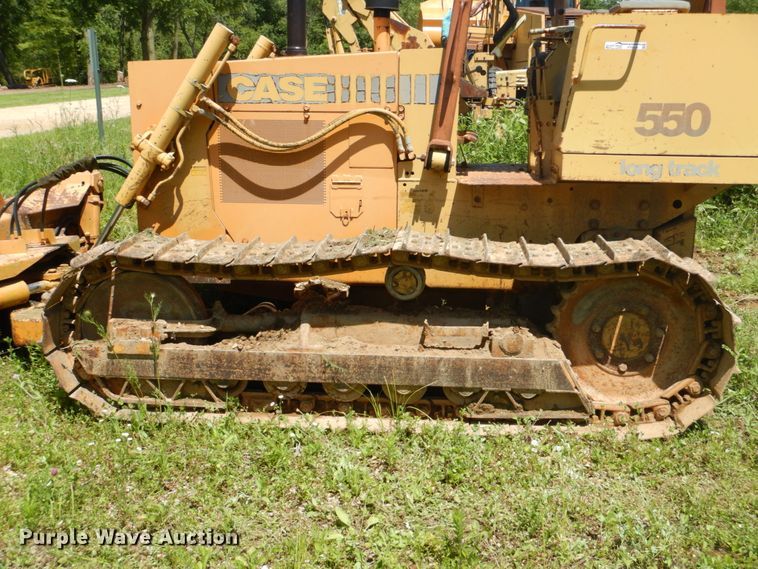 image for item FT9336 1991 Case 550 dozer